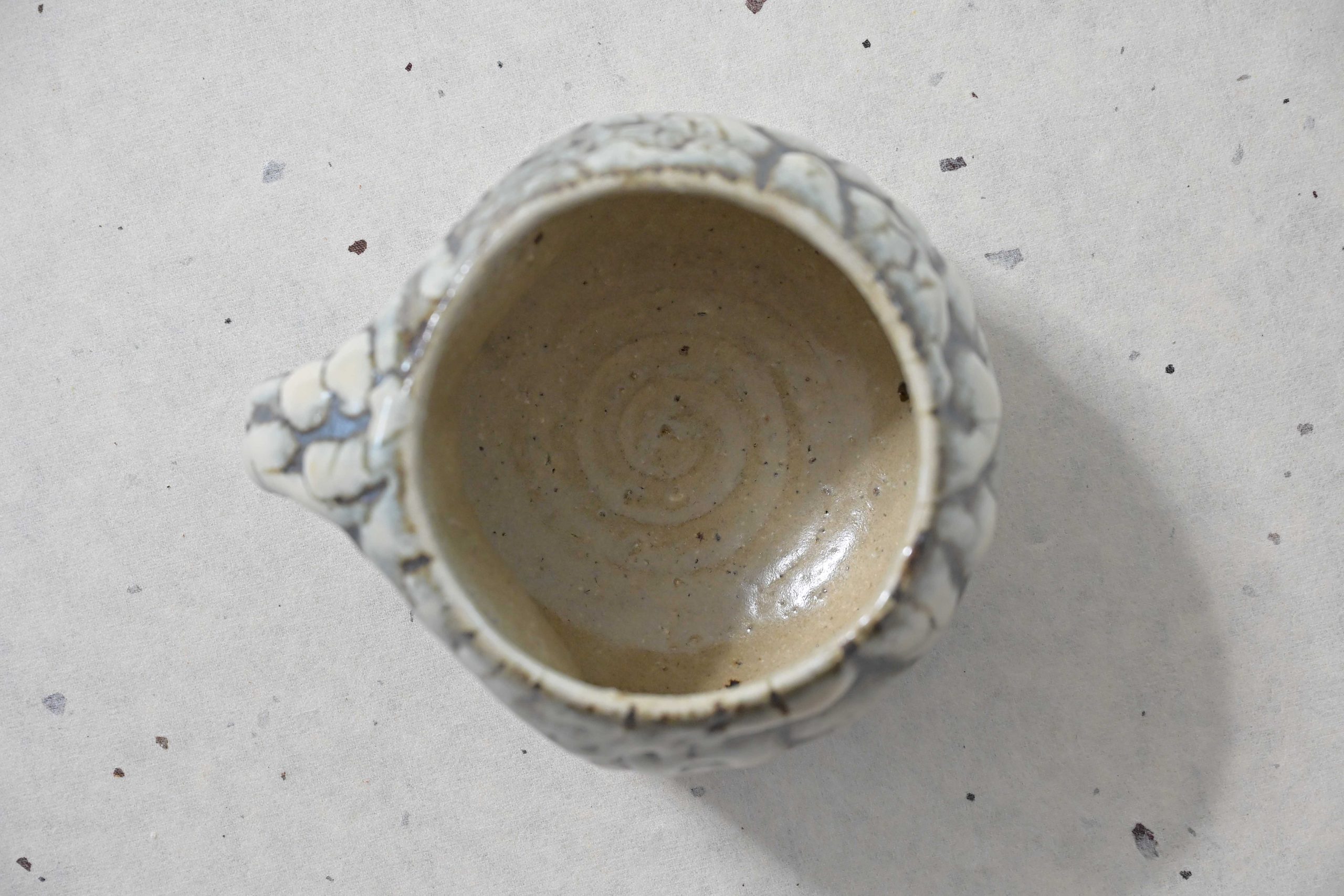 花豆の釉薬のコーヒーカップ 【作者:北川魚彦】 - 画像 (3)